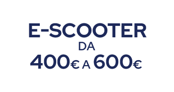 e-scooter da 400 a 600€ 