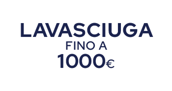 lavasciuga fino a 1000€