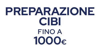 preparazione cibi fino a 1000€